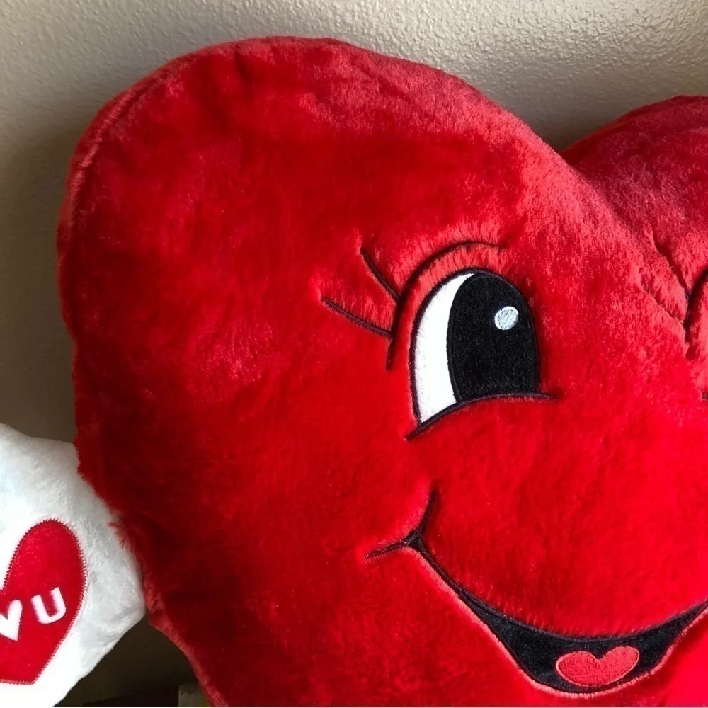 Dan Dee vintage jumbo open arms Heart plush